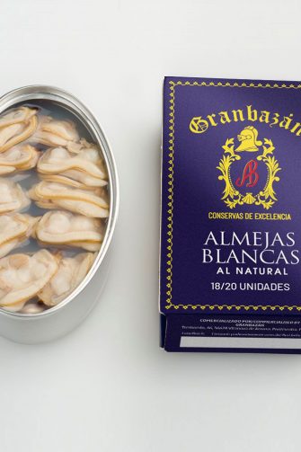 Almejas al natural mediana