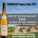Granbazán Etiqueta Ámbar el único vino blanco de España en The Enthusiast 2019