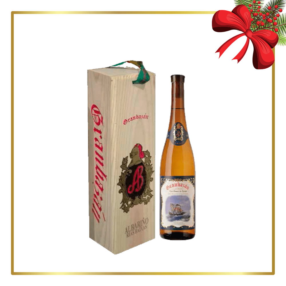 Estuche Horreo de Vino Granbazán don Álvaro de Bazán