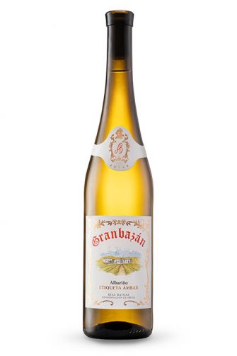Botella de Granbazán Etiqueta Ámbar